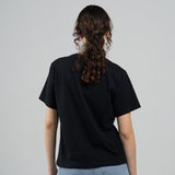 Camiseta Básica Negra Adulto Mujer