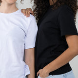 Camiseta Básica Blanca Adulto Mujer