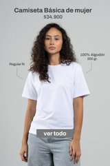 Camiseta Basica Mujer