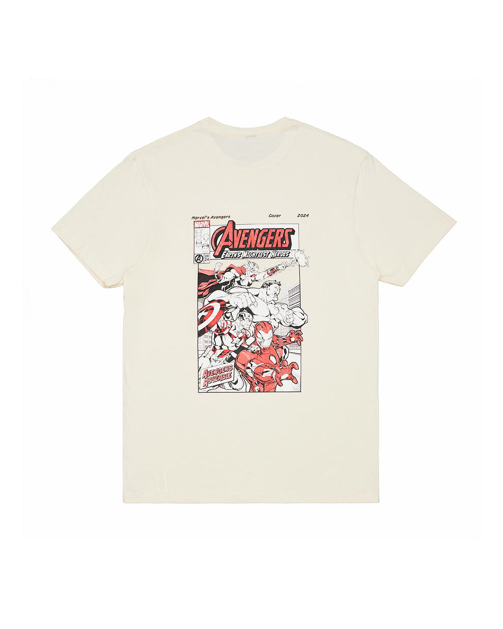 Camiseta Avengers Assemble Natural