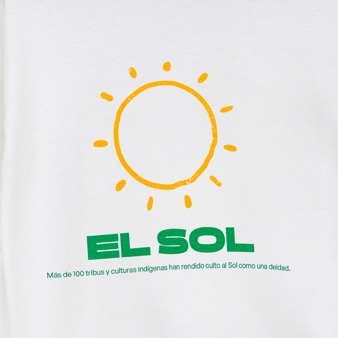 Camiseta El Sol minimalism