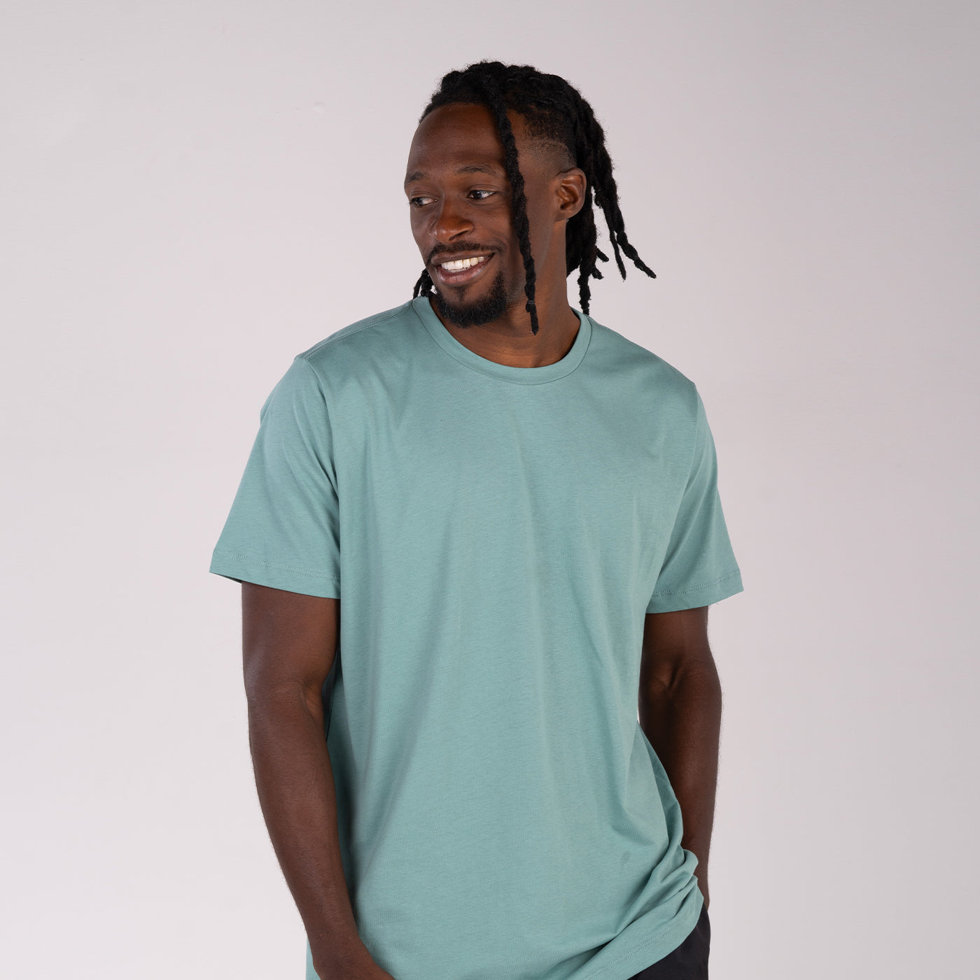 Camiseta Clásica Bahía Verde Agua