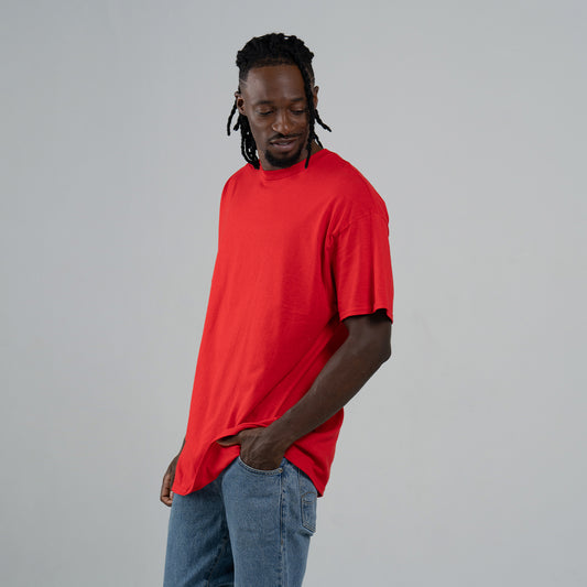 Camiseta Básica Adulto Unisex Rojo Gildan Ref. 5000