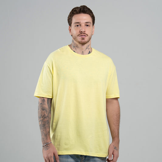 Camiseta Básica Adulto Unisex Ring Spun Trigo Gildan Ref. 64000