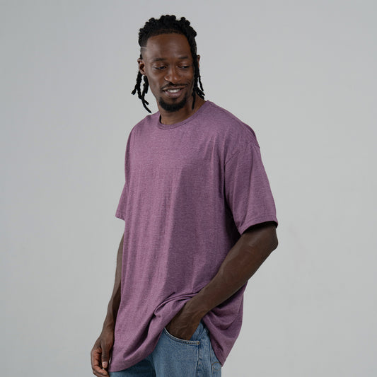 Camiseta Básica Adulto Unisex Ring Spun Marrón Jaspe Gildan Ref. 64000