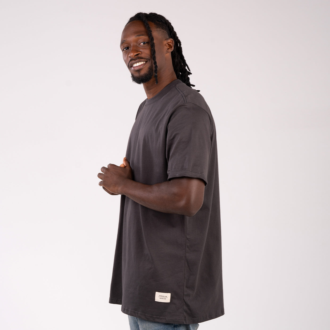 Camiseta Regular Andina Gris Oscuro