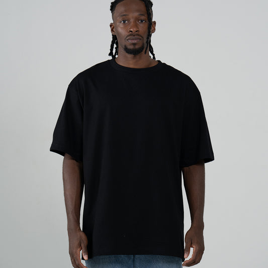 Camiseta Adulto Unisex Oversize Negra