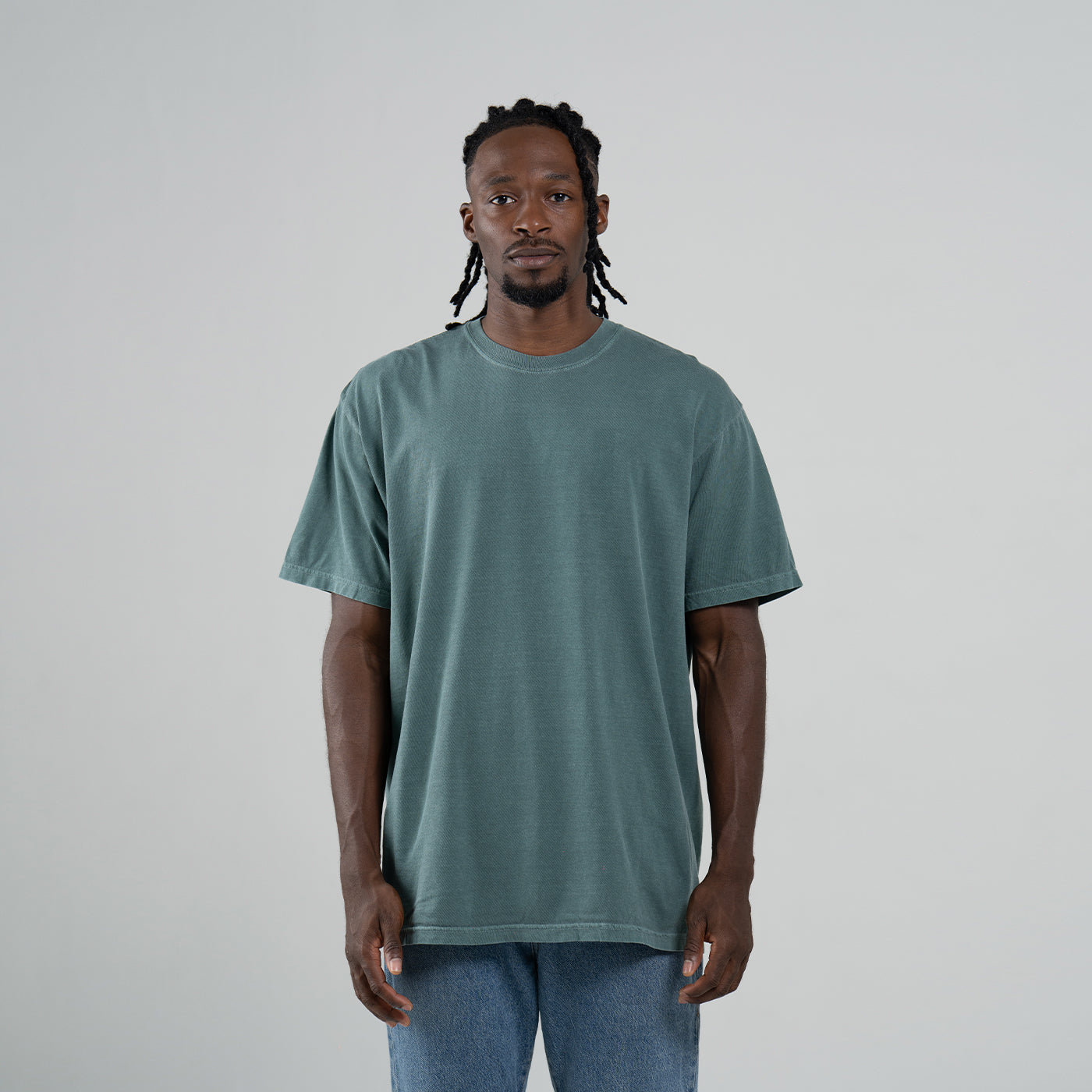 Camiseta Comfort Azul aguamarina oscuro