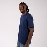 Camiseta Regular Tropical Azul Marino