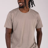 Camiseta Clásica Bahía Gris Medio