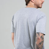 Camiseta Clásica Bahía Gris Jaspe