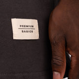 Camiseta Regular Andina Gris Oscuro