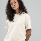 Camiseta Básica Natural Adulto Mujer