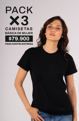 Camiseta Básica de Mujer