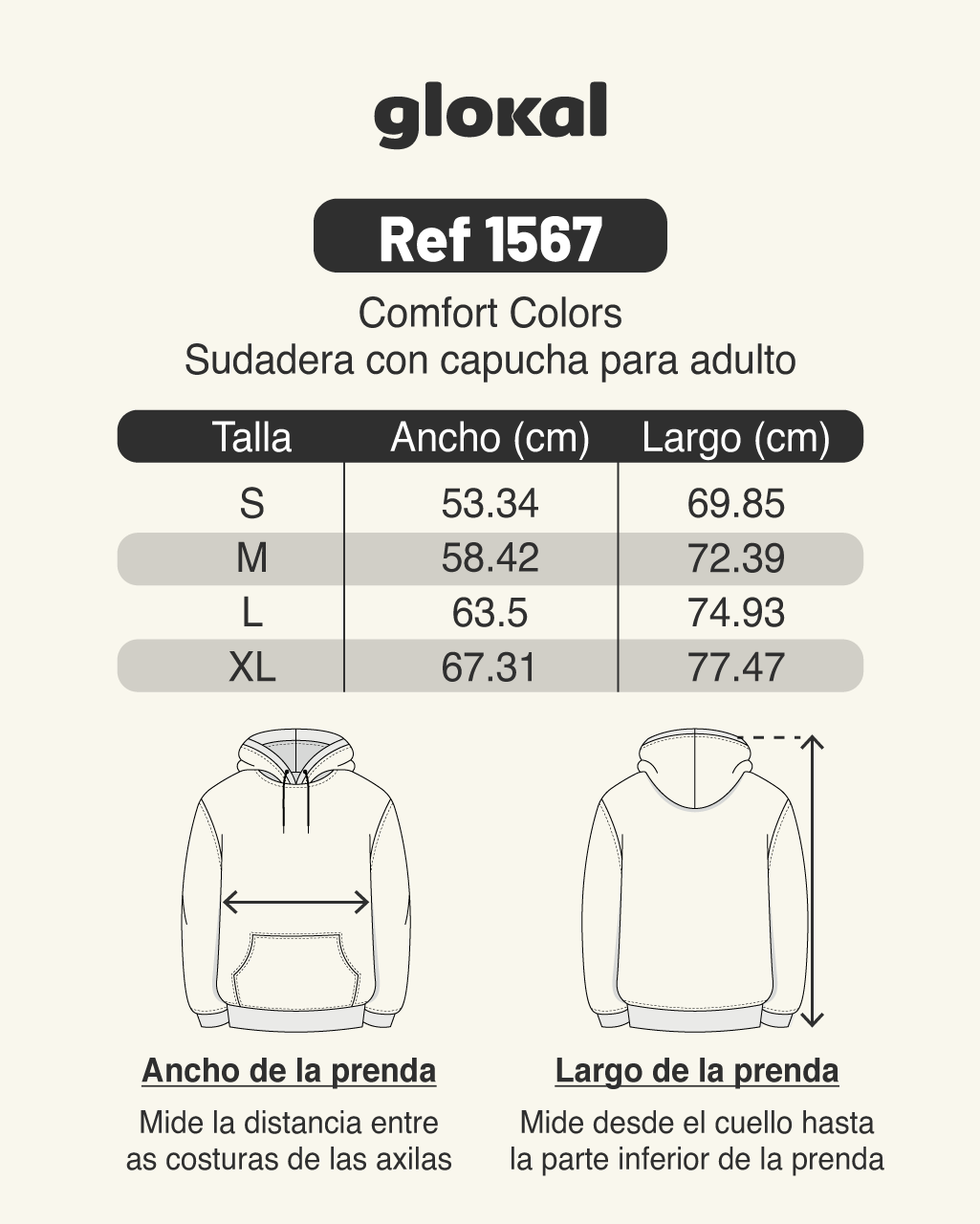 Hoodie Comfort Azul denim