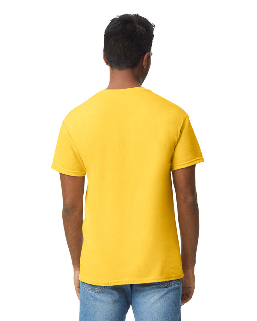 Camiseta Adulto Amarillo Brillante Gildan Ref. 5000