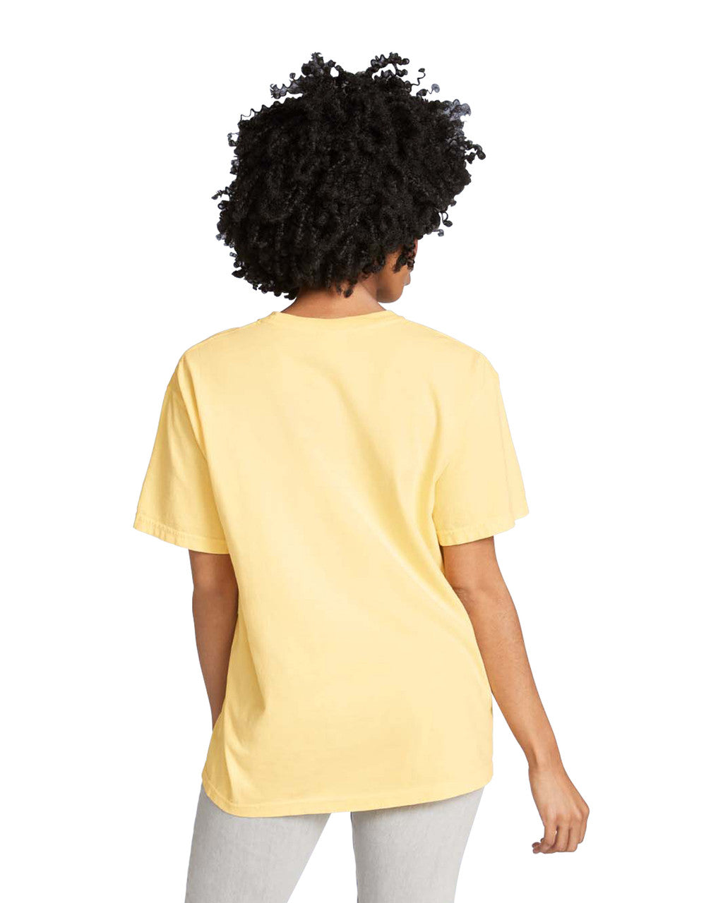 Camiseta Comfort Colors Amarillo claro Ref. 1717