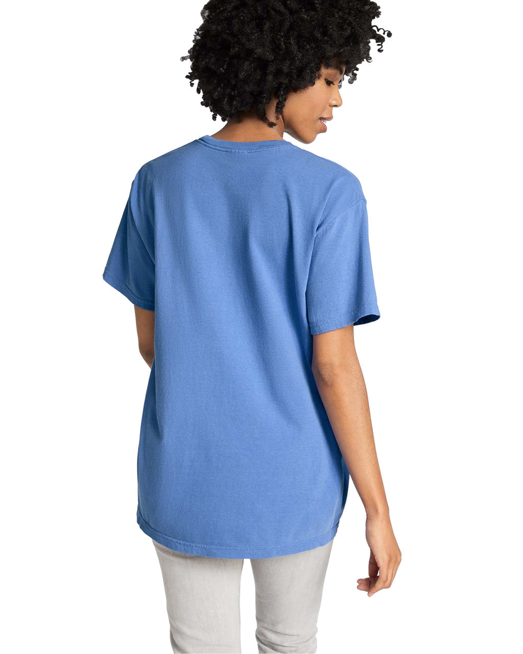 Camiseta Comfort Colors Azul royal claro Ref. 1717