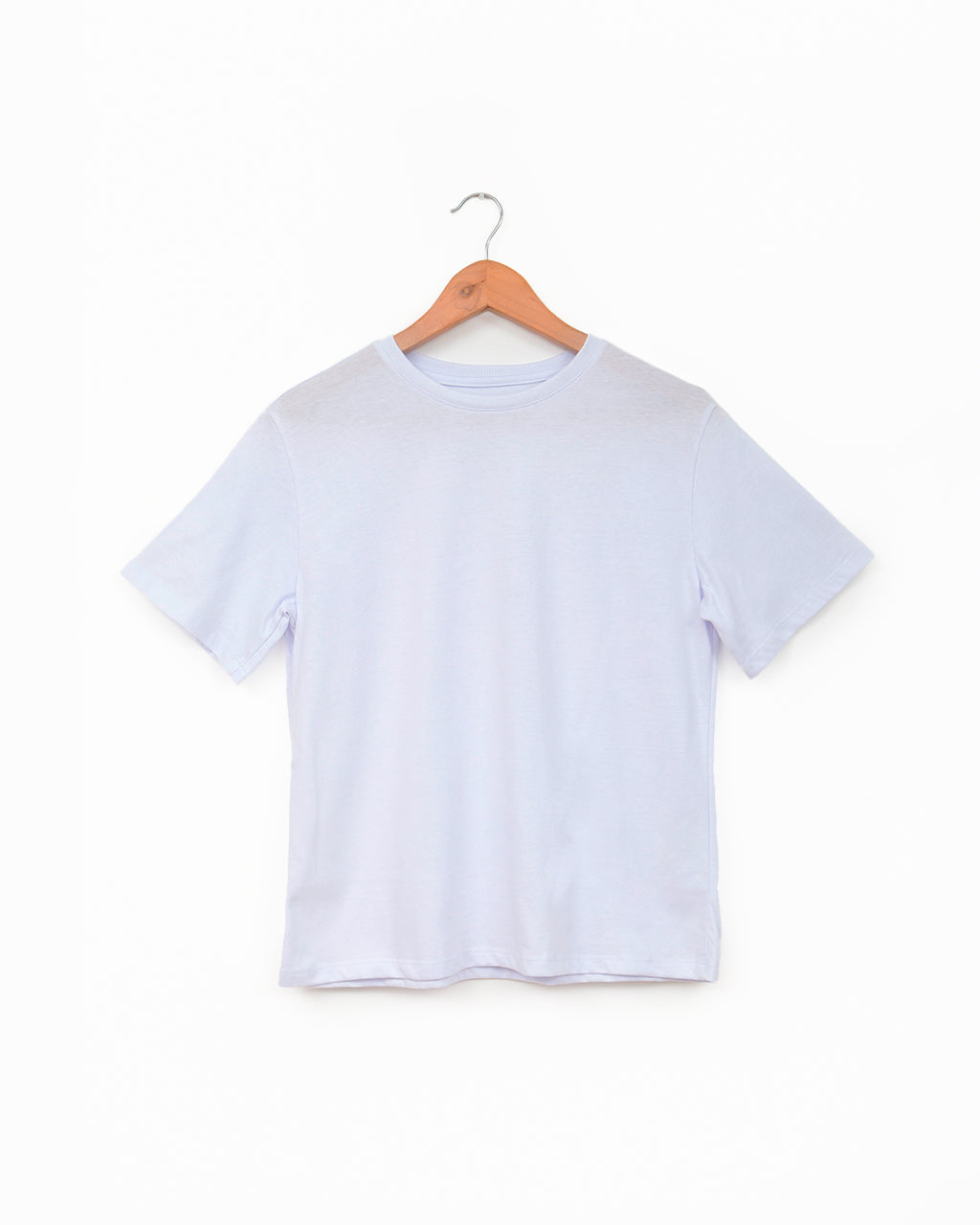 Camiseta Básica Blanca Adulto Mujer