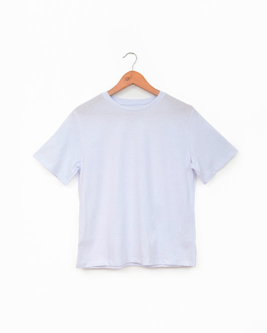 Camiseta Básica Blanca Adulto Mujer