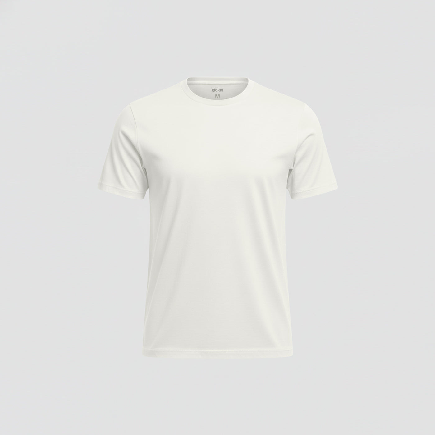 Camiseta Regular Tropical Off White