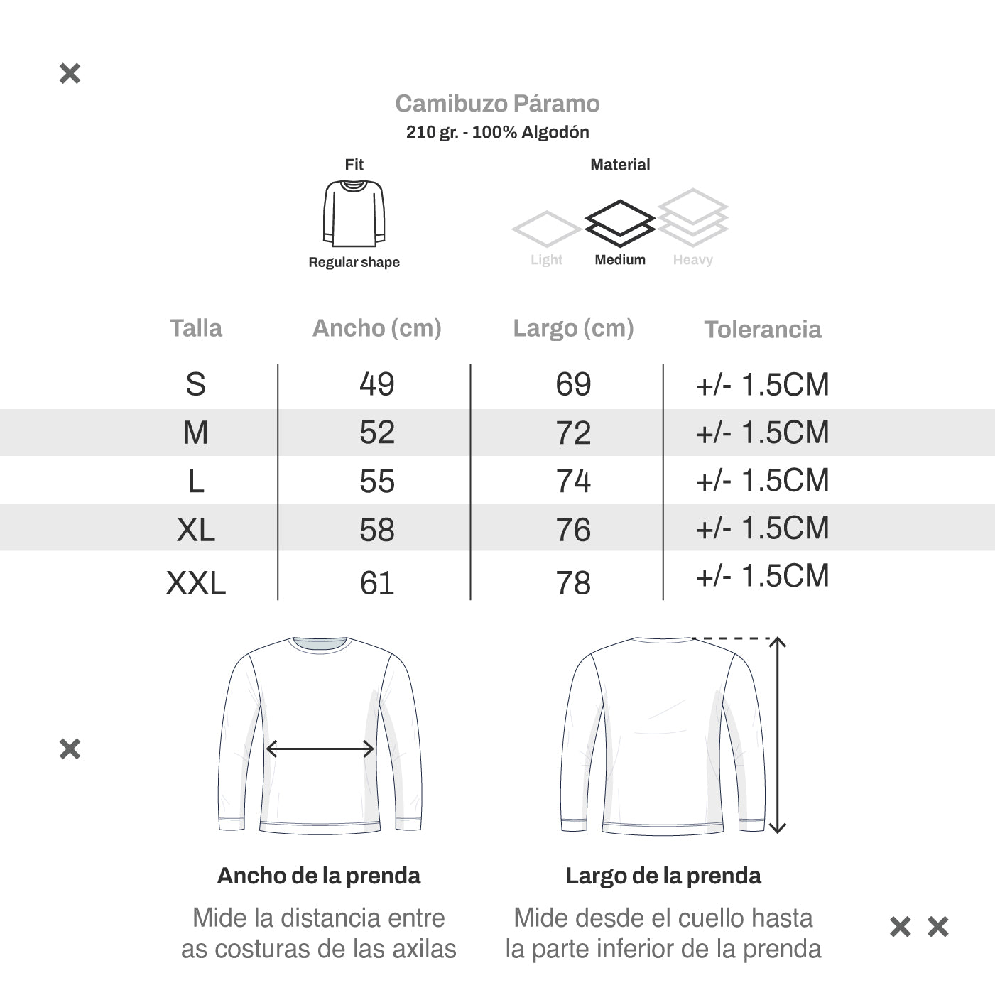 Camibuzo Paramo Morado