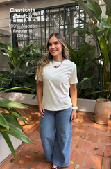 Camiseta Básica de Mujer