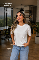 Camiseta Básica de Mujer