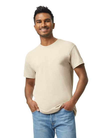 Camiseta Básica Adulto Unisex Natural Gildan Ref. 5000