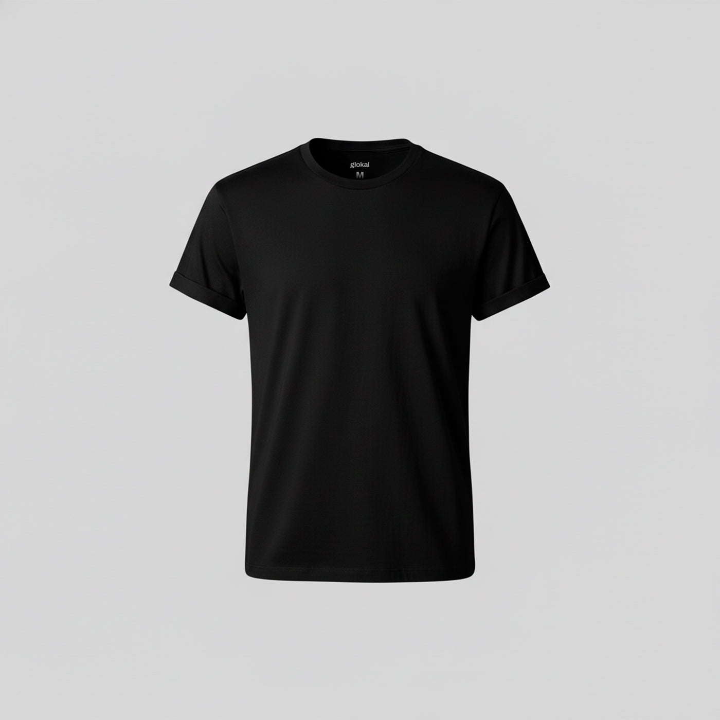 Camiseta Clásica Primavera Negro