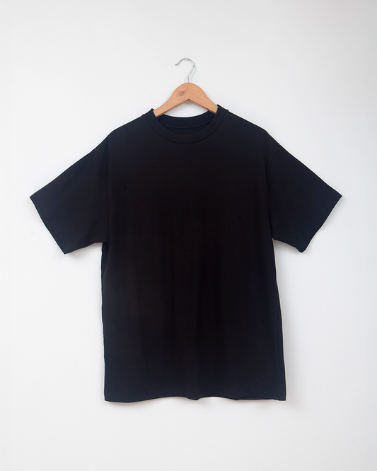 Camiseta Adulto Unisex Oversize Negra
