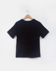 Camiseta Básica Negra Adulto Mujer