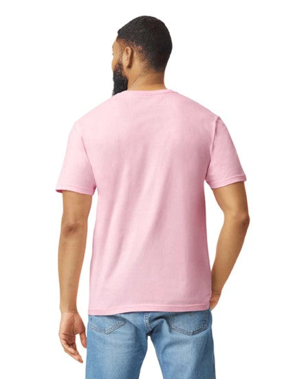 Camiseta Adulto Ring Spun Palo de Rosa Gildan Ref. 64000