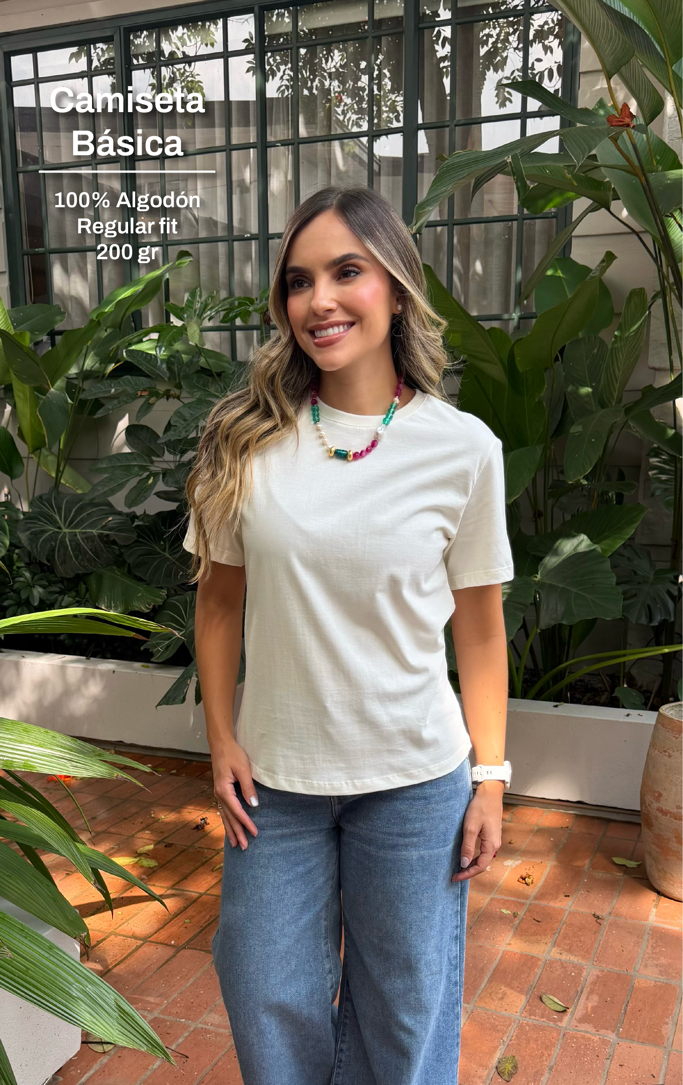 Camiseta Básica de Mujer