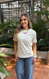 Camiseta Básica de Mujer