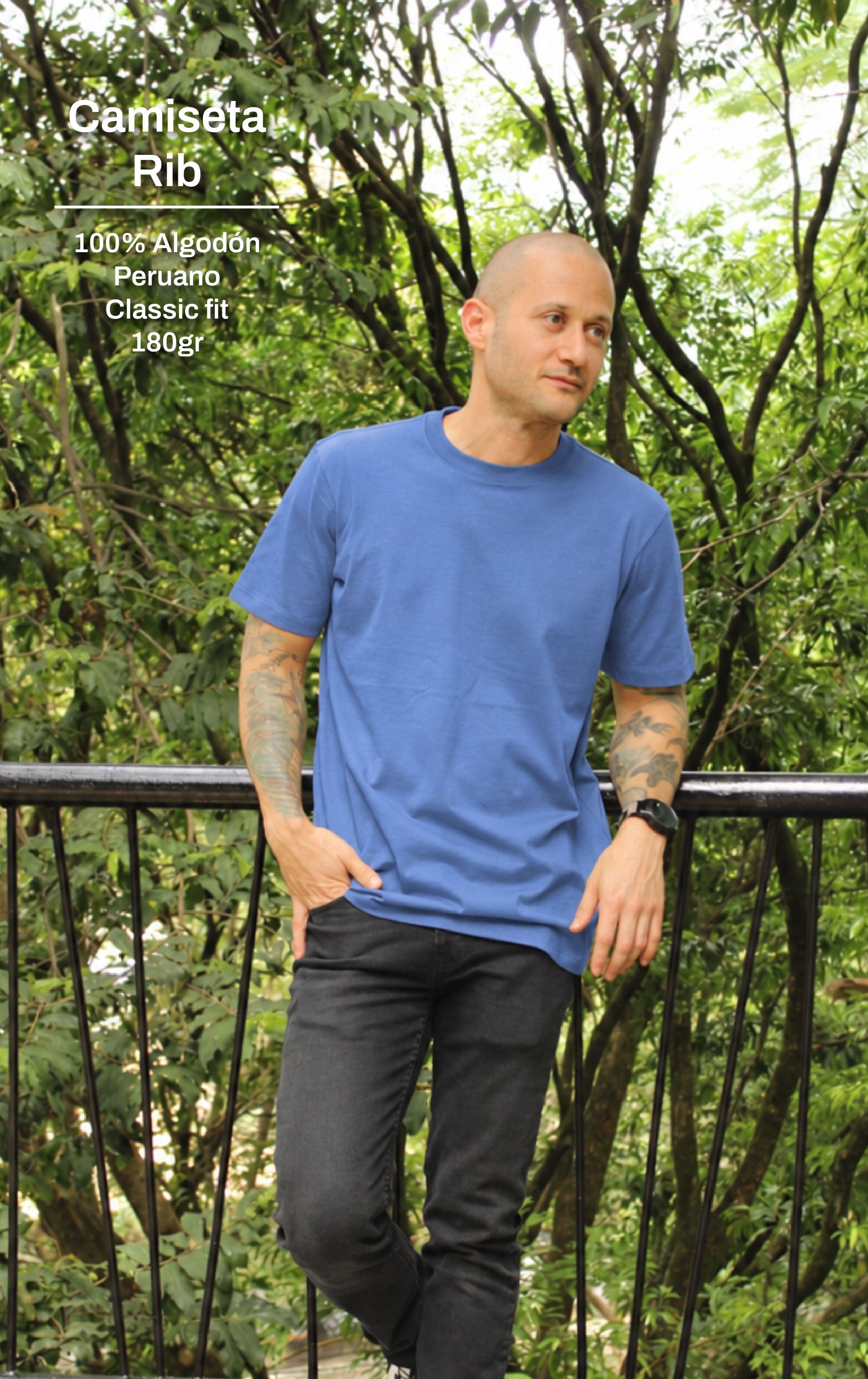 Camiseta Rib Hombre