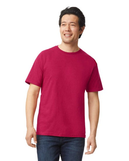 Camiseta Adulto Ring Spun Rojo Cereza Antiguo Gildan Ref. 64000