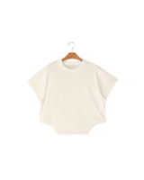 Camiseta de Mujer Corte Irregular Natural