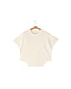 Camiseta de Mujer Corte Irregular Natural