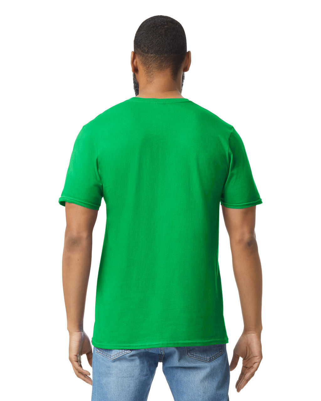 Camiseta Adulto Ring Spun Verde Irlandes Gildan Ref. 64000