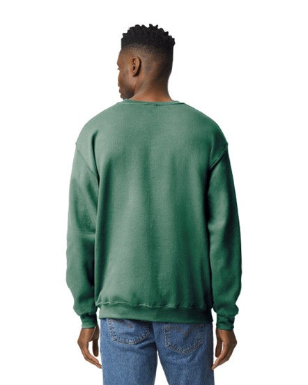 Buzo Básico Adulto Verde Oscuro Deportivo Jaspe Gildan Ref. 18000