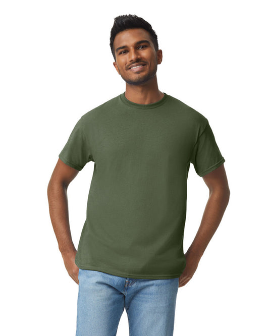Camiseta Adulto Verde Militar Gildan Ref. 5000